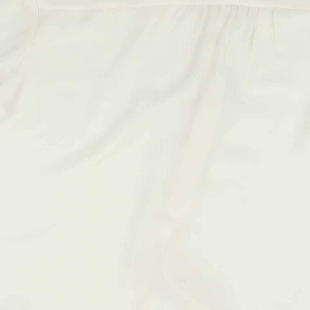 Womens UK Size  Pimkie White Basic T-Shirt