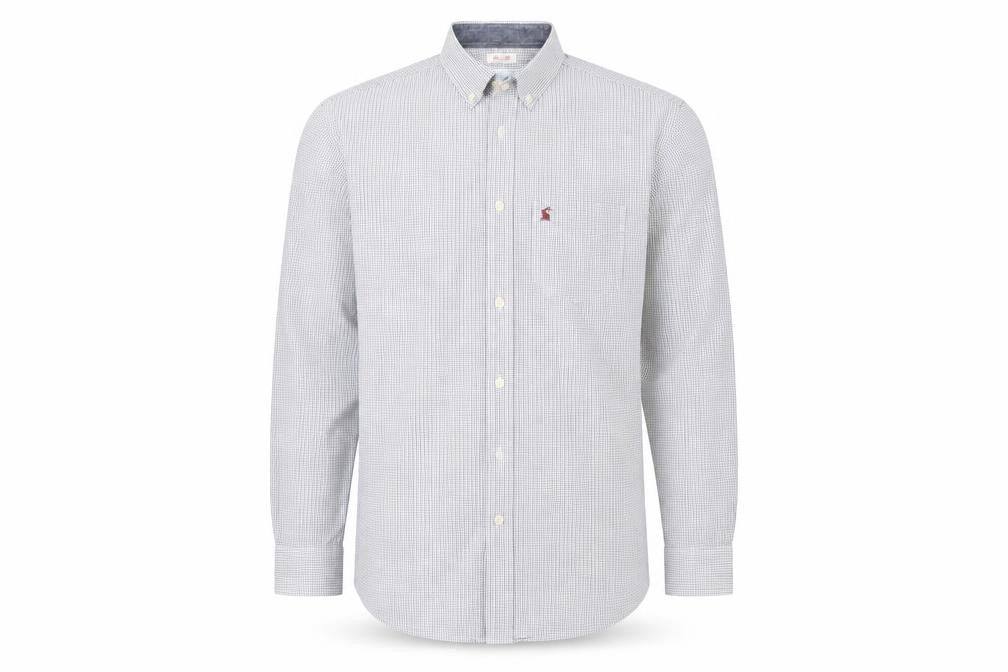 Mens UK Size M Jonles White  Button-Up Long Sleeve Casual Shirt