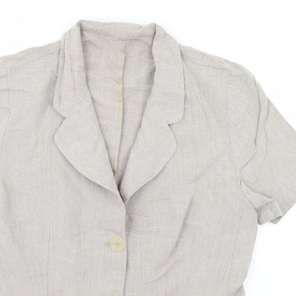 Preworn Womens Grey   Vest Jumper