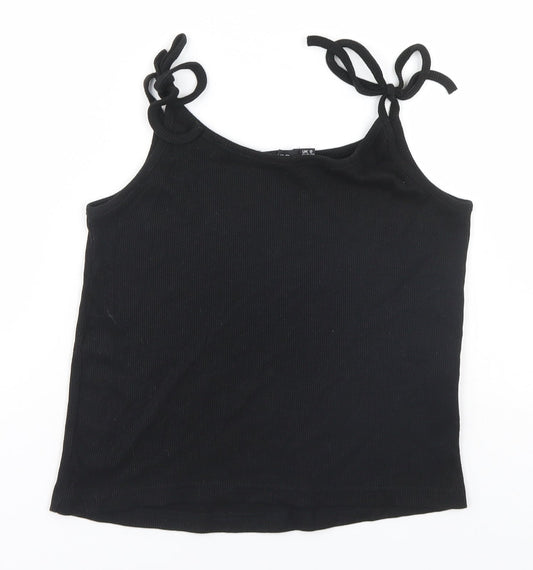 Boohoo Womens Black   Basic Tank Size 8