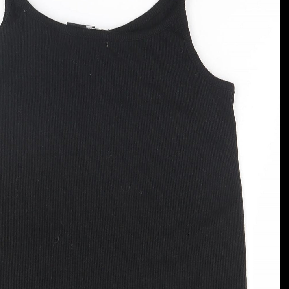 Boohoo Womens Black   Basic Tank Size 8