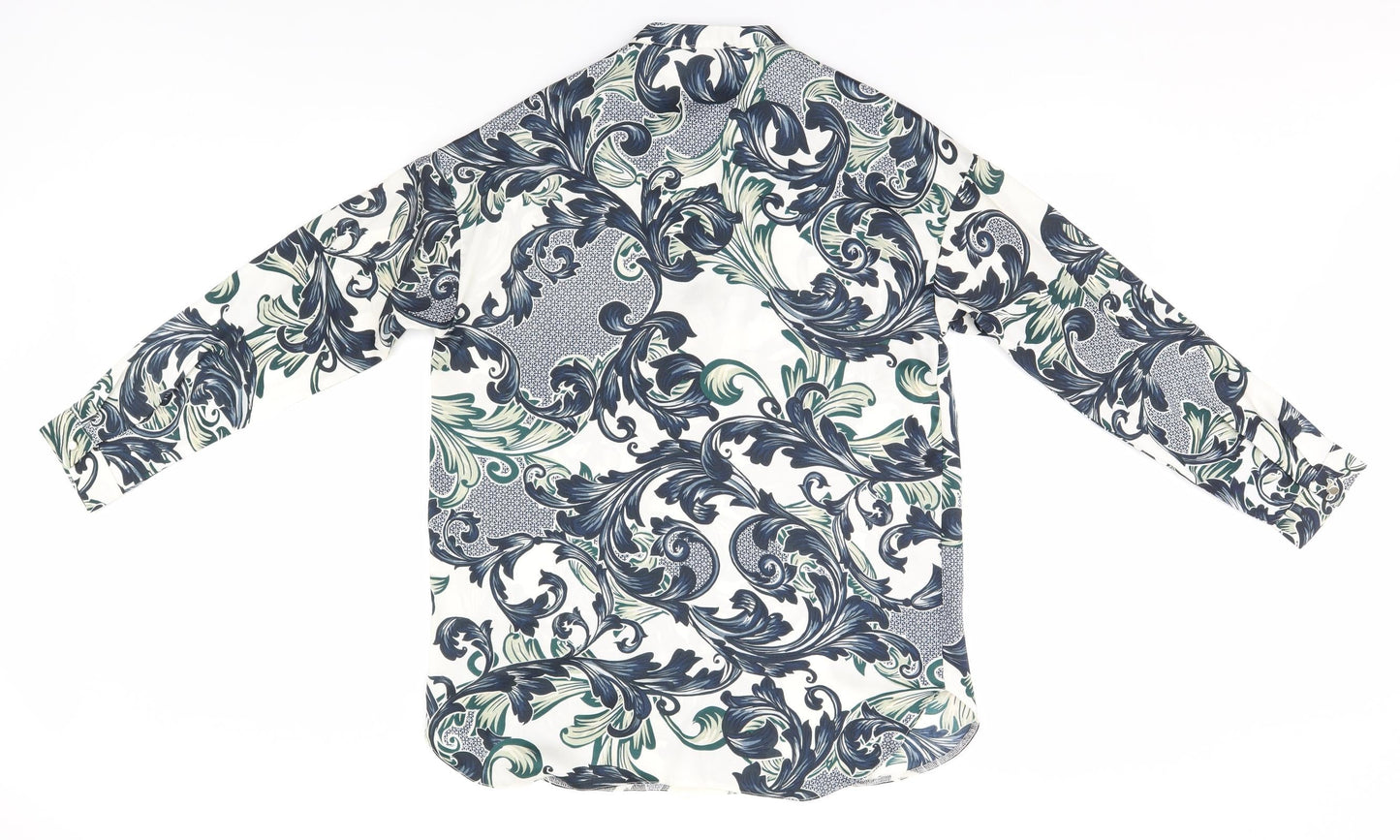 Primark Womens White Floral  Basic Blouse Size 10