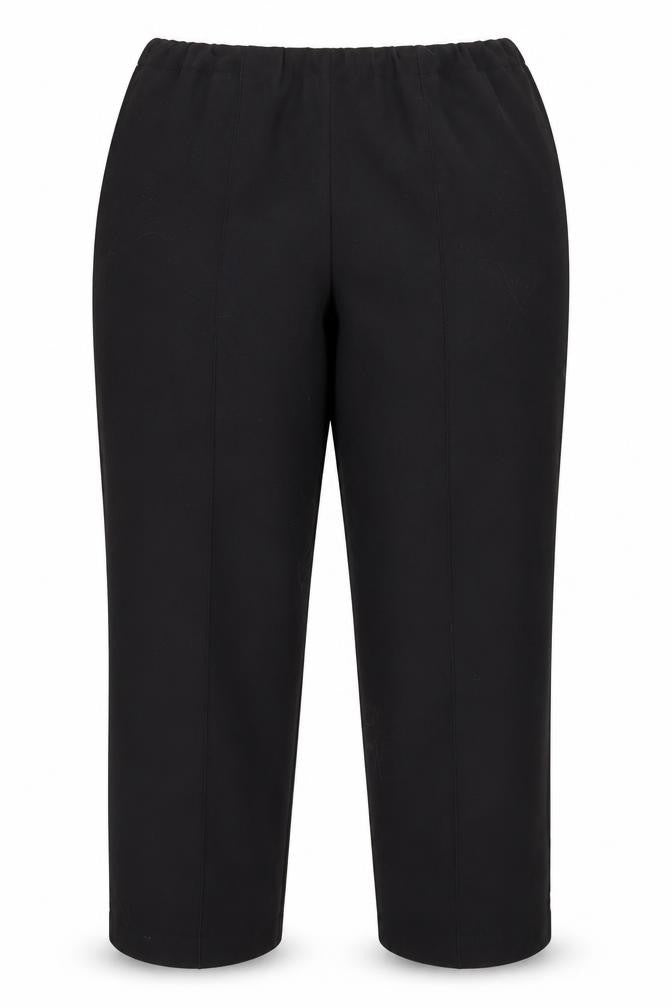 Womens UK Size 14 EWM Regular Fit  Black Trousers