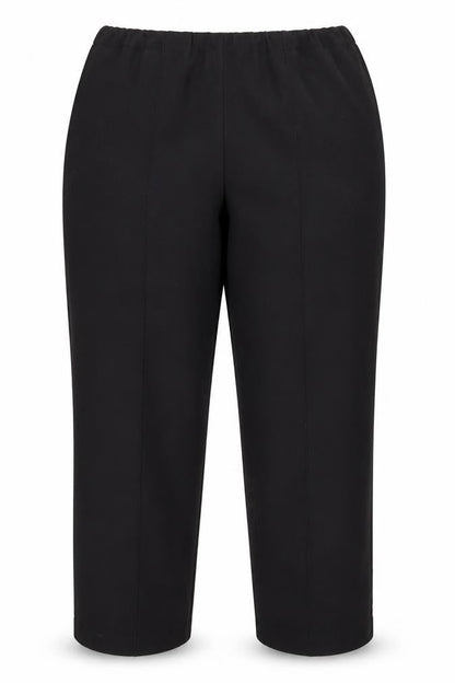 Womens UK Size 14 EWM Regular Fit  Black Trousers