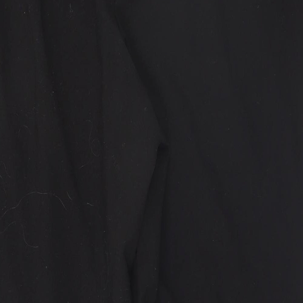 Womens UK Size 14 EWM Regular Fit  Black Trousers