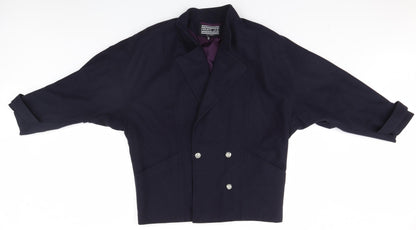 Private Line Womens Blue   Overcoat Blazer Size 14