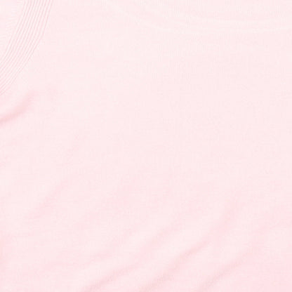 Womens UK Size 12 Marks and Spencer Pink Pullover Jumper