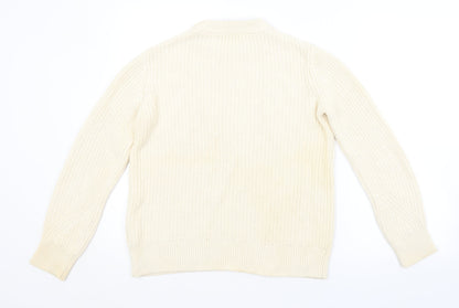 Womens UK Size  M&S Beige Pullover Jumper