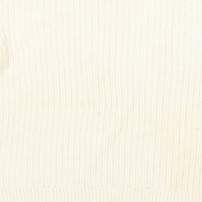 Womens UK Size  M&S Beige Pullover Jumper