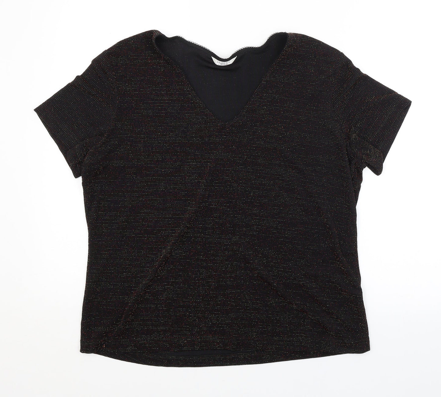 Berkertex Womens Multicoloured   Basic Blouse Size 18