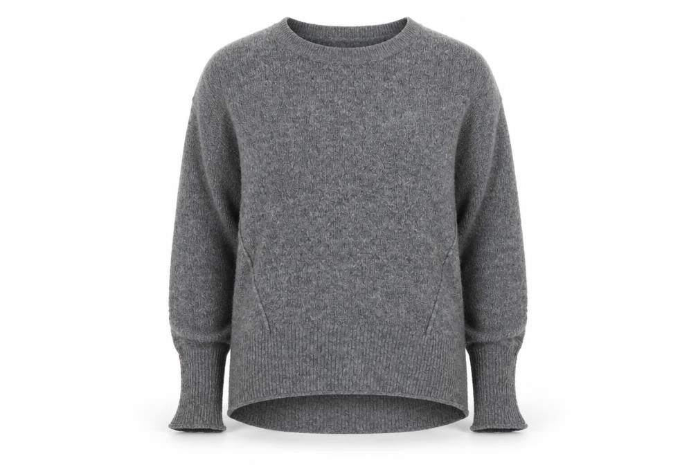 Mens UK Size L H&M Grey Pullover Jumper