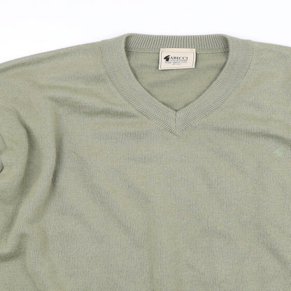 Gabicci Mens Green   Pullover Jumper
