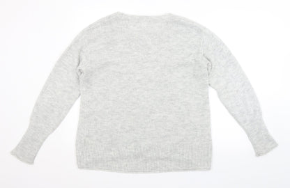 H&M Mens Grey   Pullover Jumper Size L