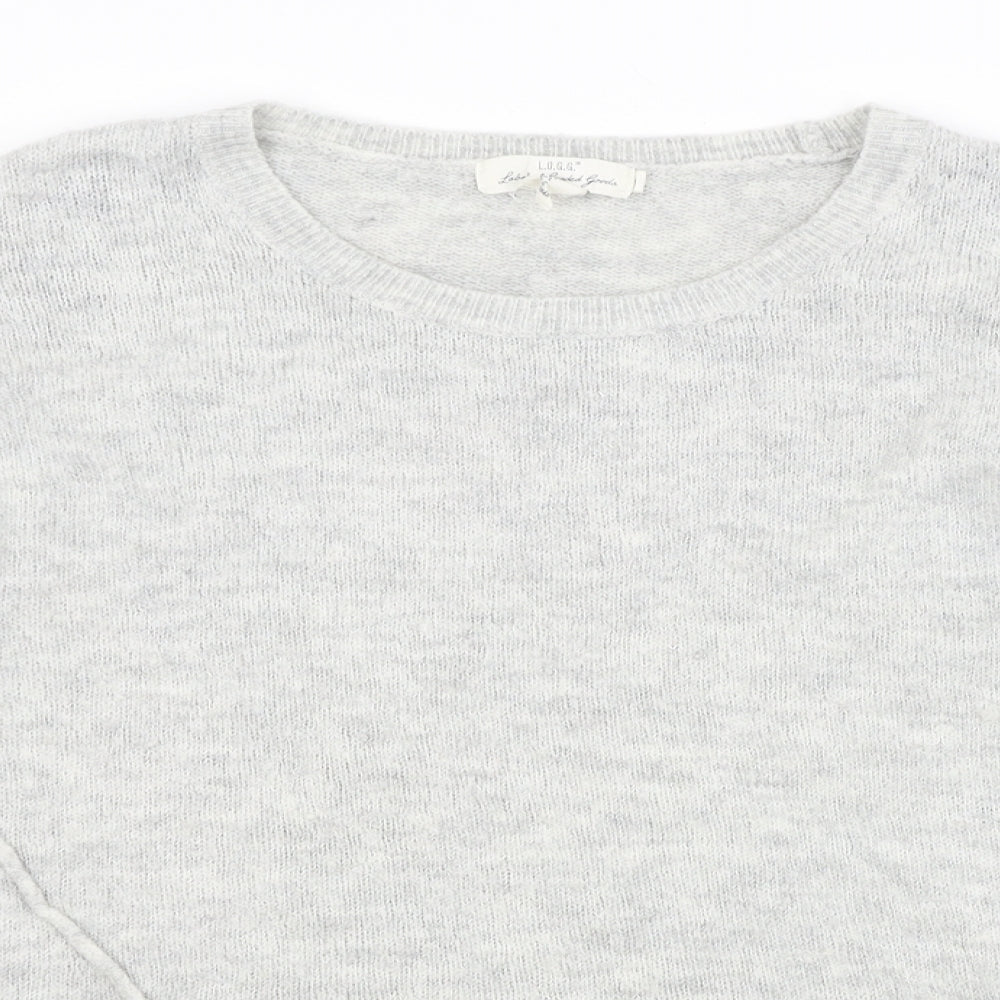 H&M Mens Grey   Pullover Jumper Size L