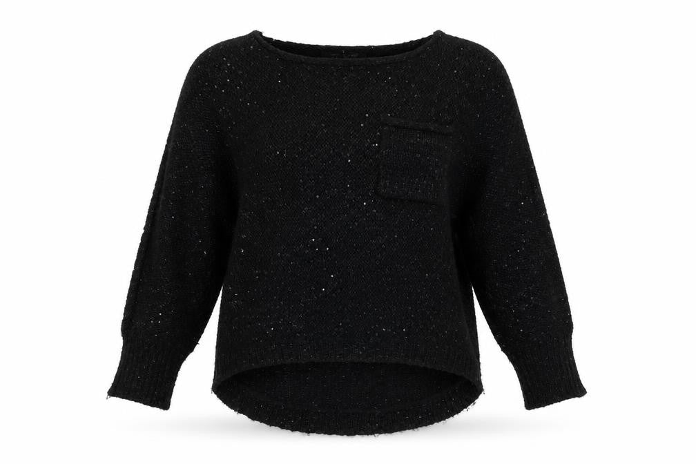 Womens UK Size 10 Select Black Pullover Jumper