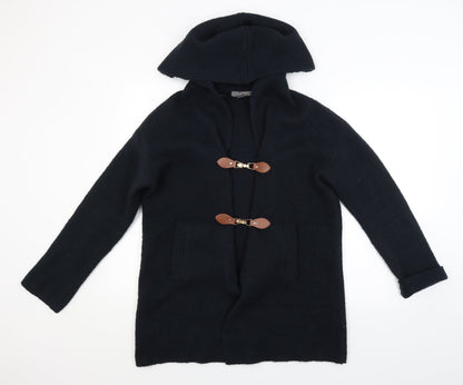 Primark Womens Blue   Overcoat Coatigan Size 6