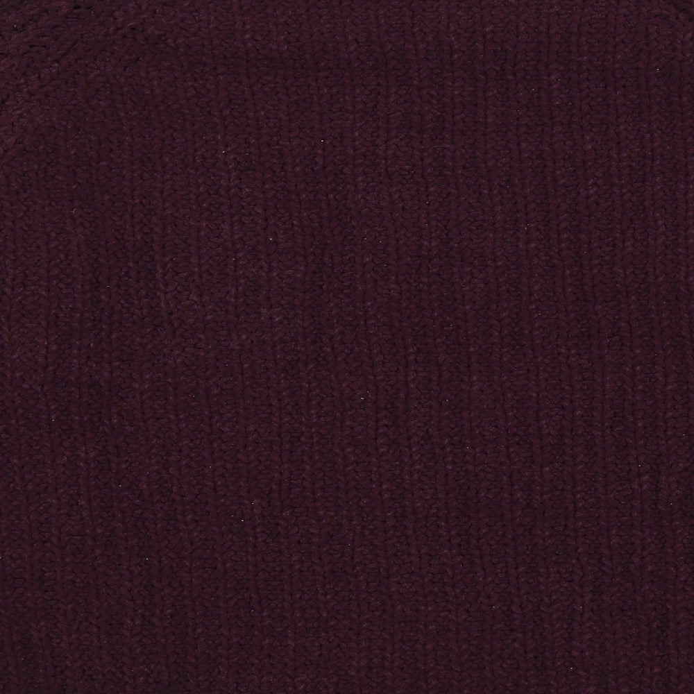 Womens UK Size M M&S Purple Pullover Jumper