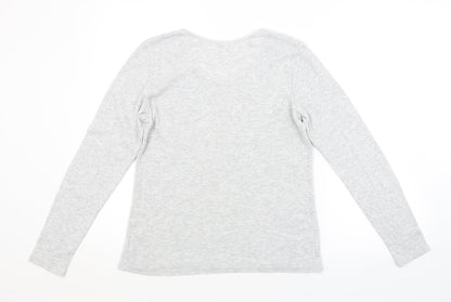 Womens UK Size 16 M&S Grey Pullover Jumper