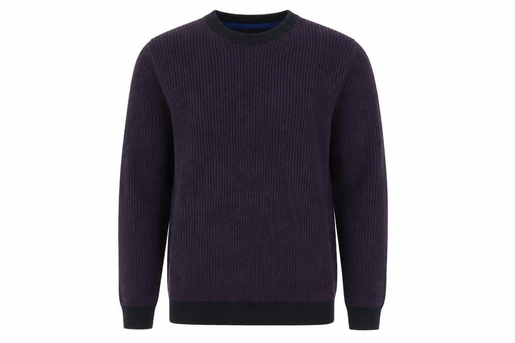 Mens UK Size S M&S Purple Pullover Jumper