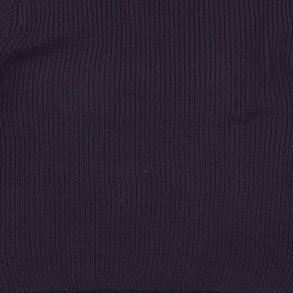 M&S Mens Purple   Pullover Jumper Size S