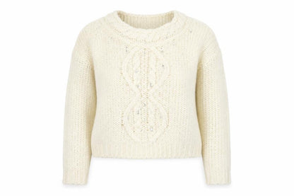 Womens UK Size M NEXT White Pullover Jumper