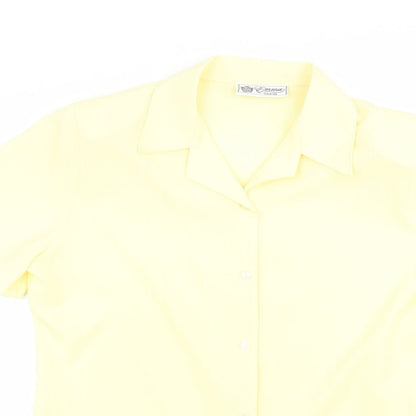 emma collection Womens Yellow   Cardigan Jumper Size 12
