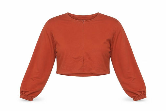 Womens UK Size S SheIn Orange Pullover Jumper