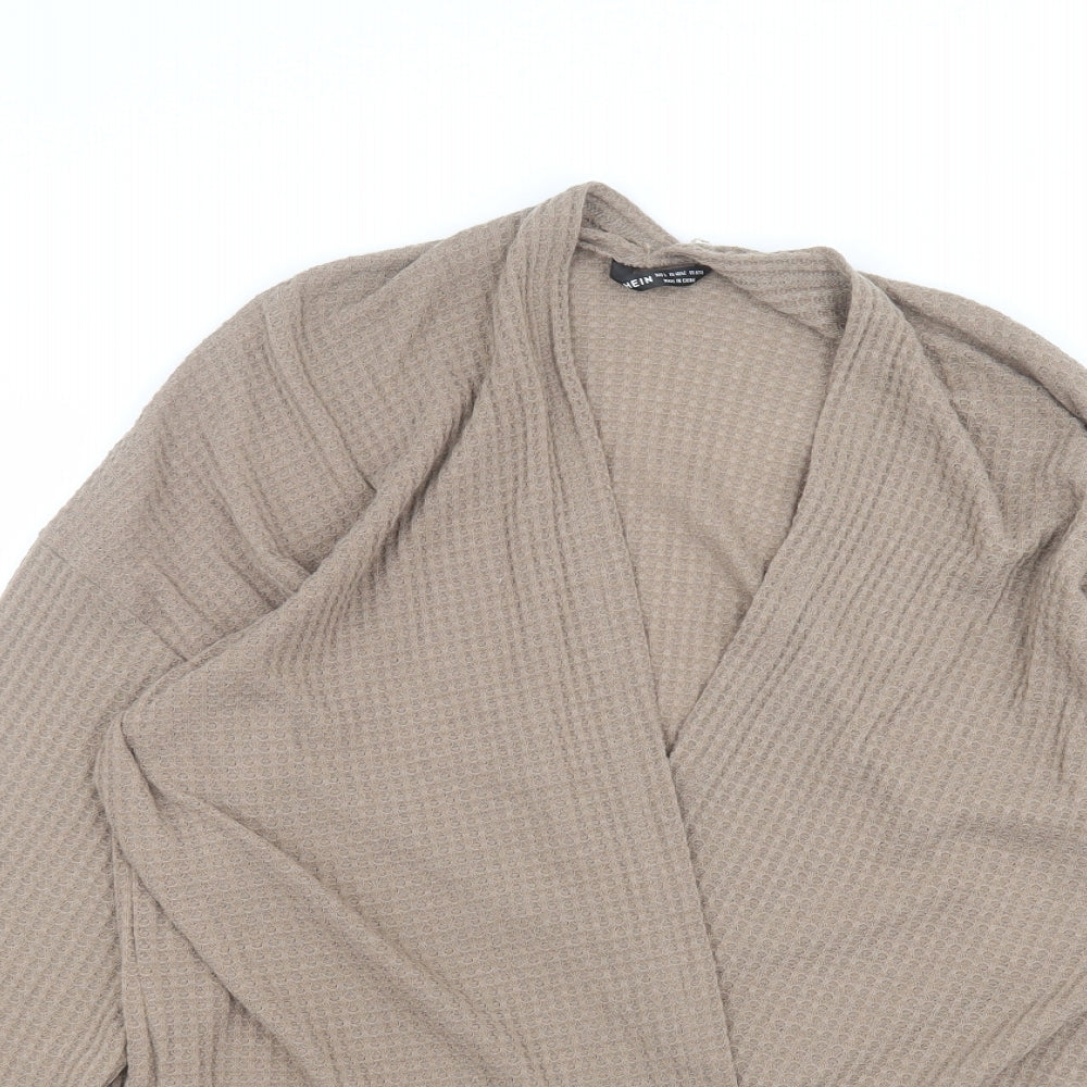 SheIn Womens Brown   Cardigan Jumper Size L