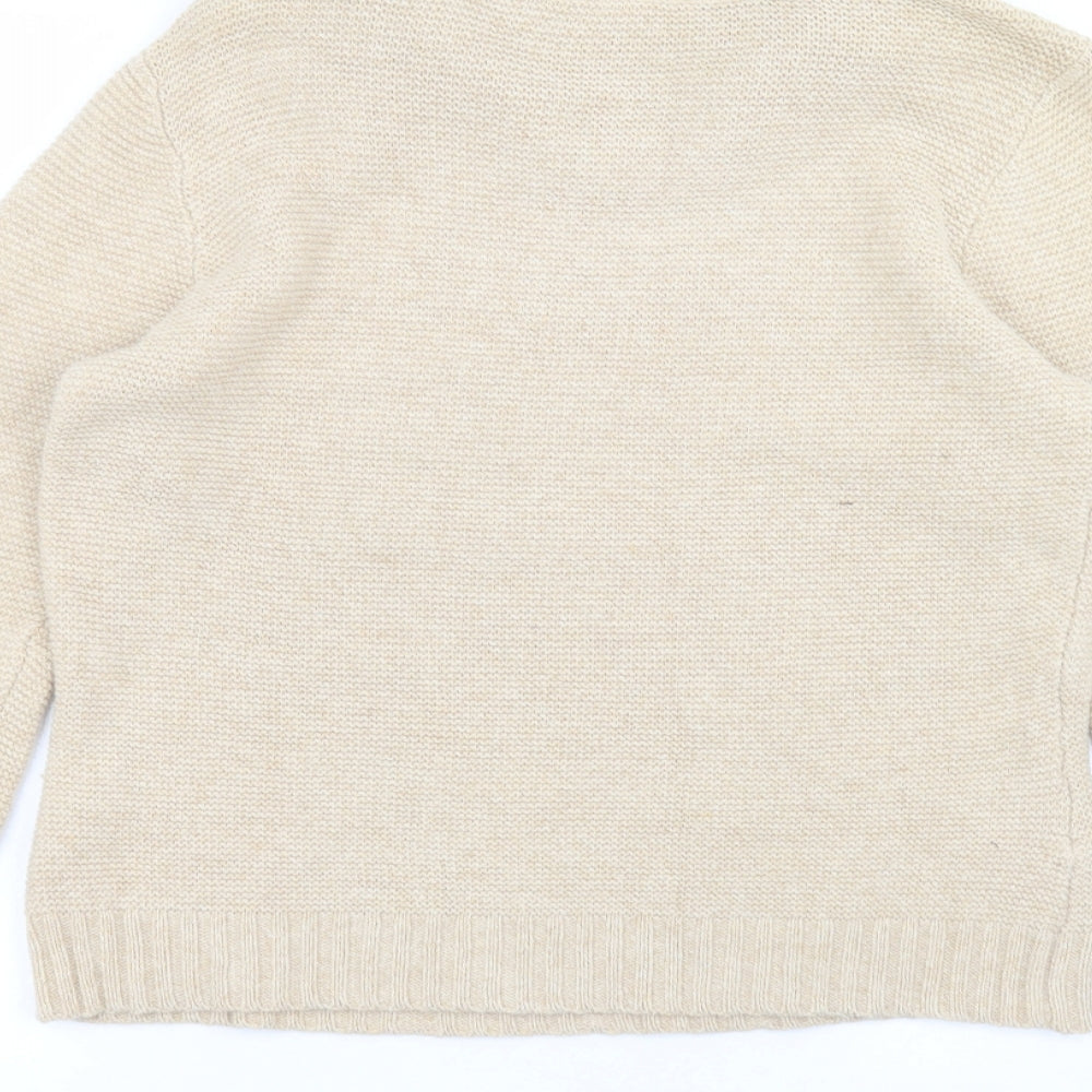 Country Club Womens Brown   Pullover Jumper Size M