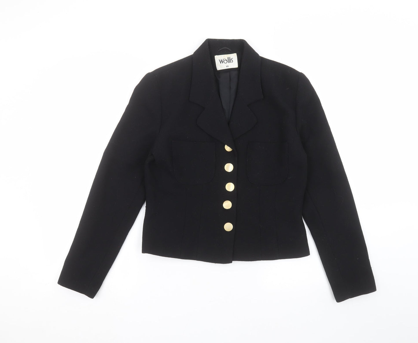 Womens UK Size 10 Wallis Black Jacket
