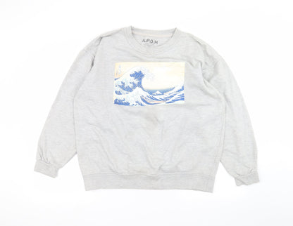 Preworn Mens Grey   Pullover Jumper Size L