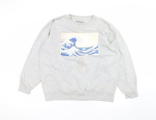 Preworn Mens Grey   Pullover Jumper Size L