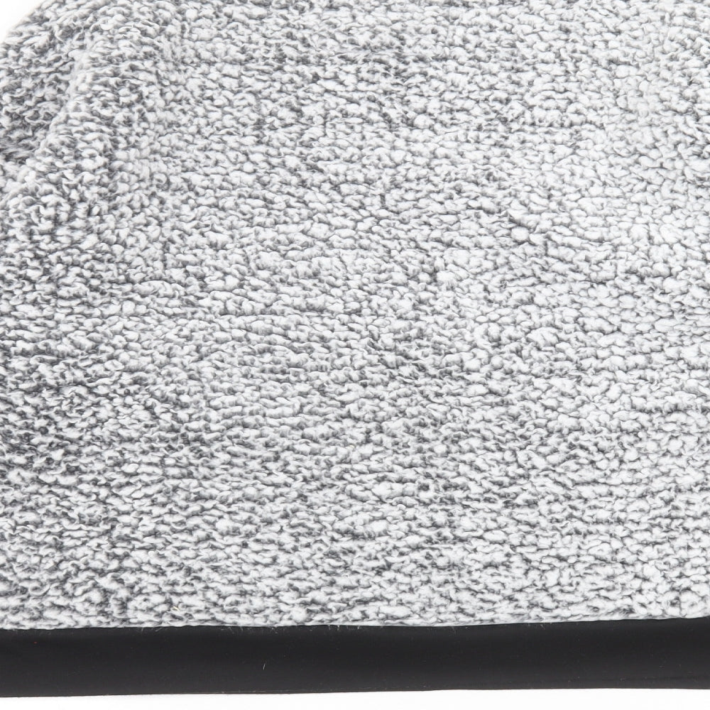 Brand and care label for JACHS women’s grey jumper, size L