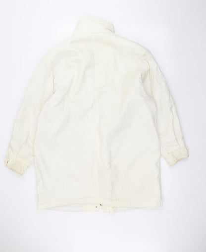 St michaels Womens White   Pea Coat Coat Size 14