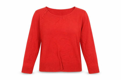 Womens UK Size L ellie louise Red Pullover Jumper
