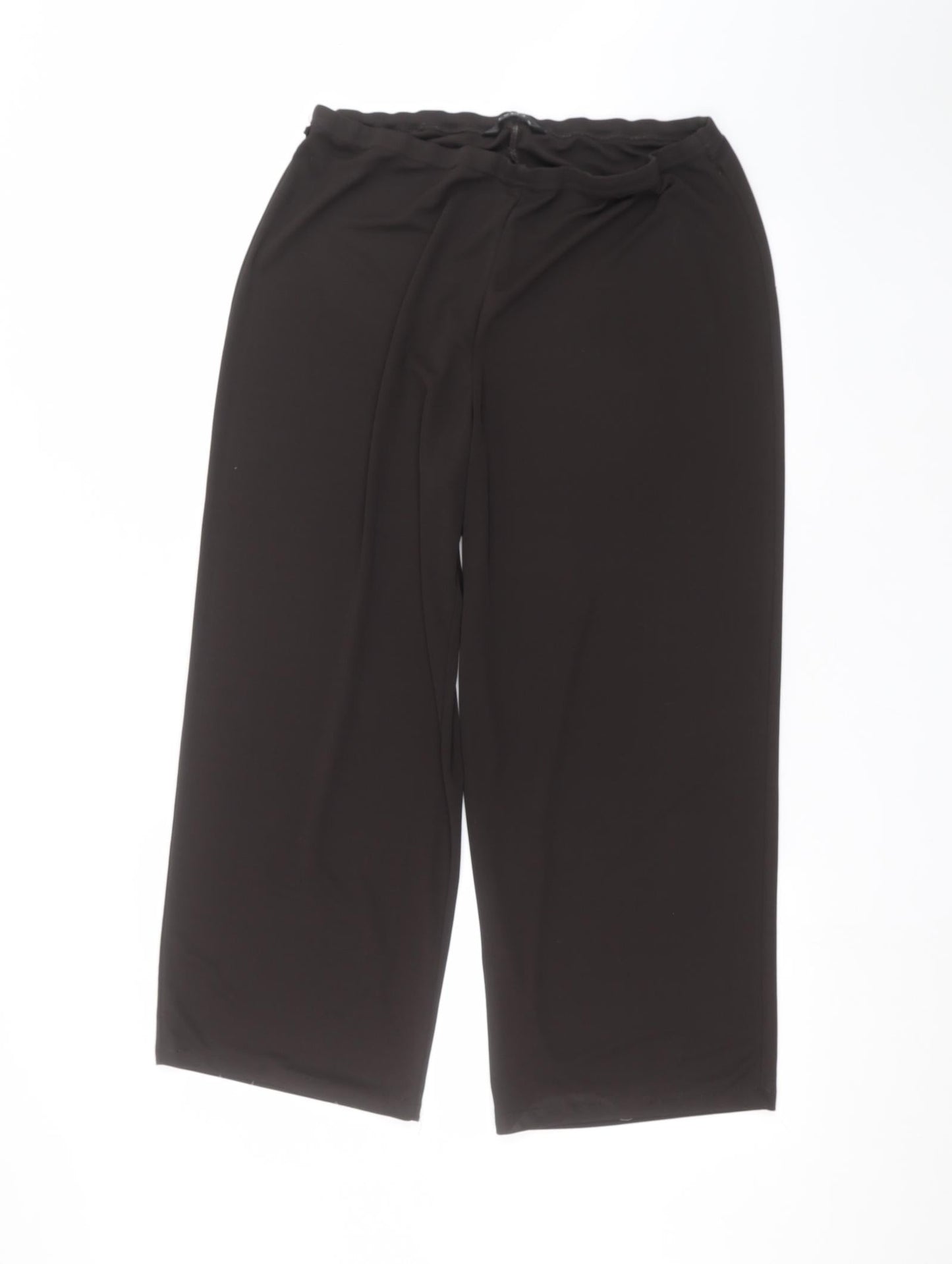 Womens UK Size 16 BM Regular Fit  Black Trousers