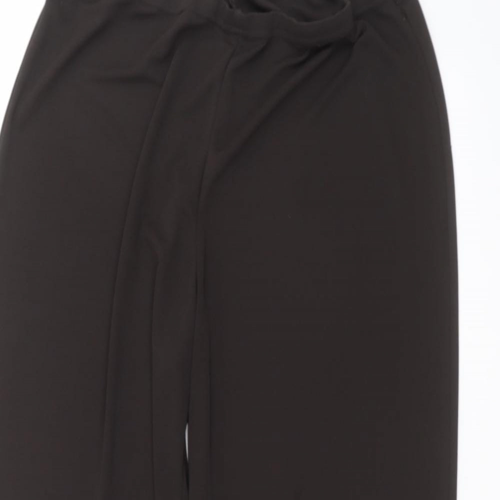 Womens UK Size 16 BM Regular Fit  Black Trousers