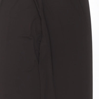 Womens UK Size 16 BM Regular Fit  Black Trousers