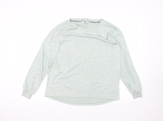 Womens UK Size 8 NEXT Green Pullover Jumper