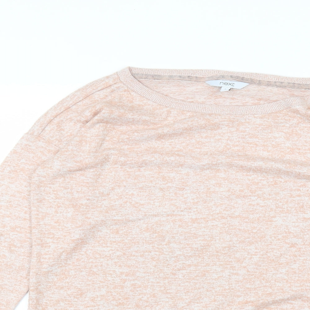 Womens UK Size 6 NEXT Pink Basic T-Shirt
