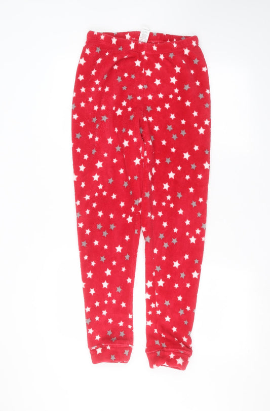 Matalan Womens Red   Sweatpants Trousers Size S L27 in