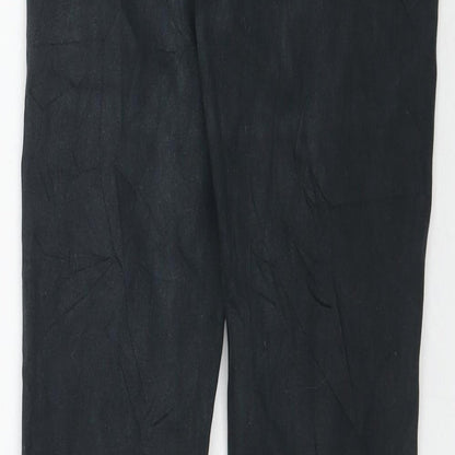 Ds Fashion Womens Black  Denim Skinny Jeans Size 8 L32 in