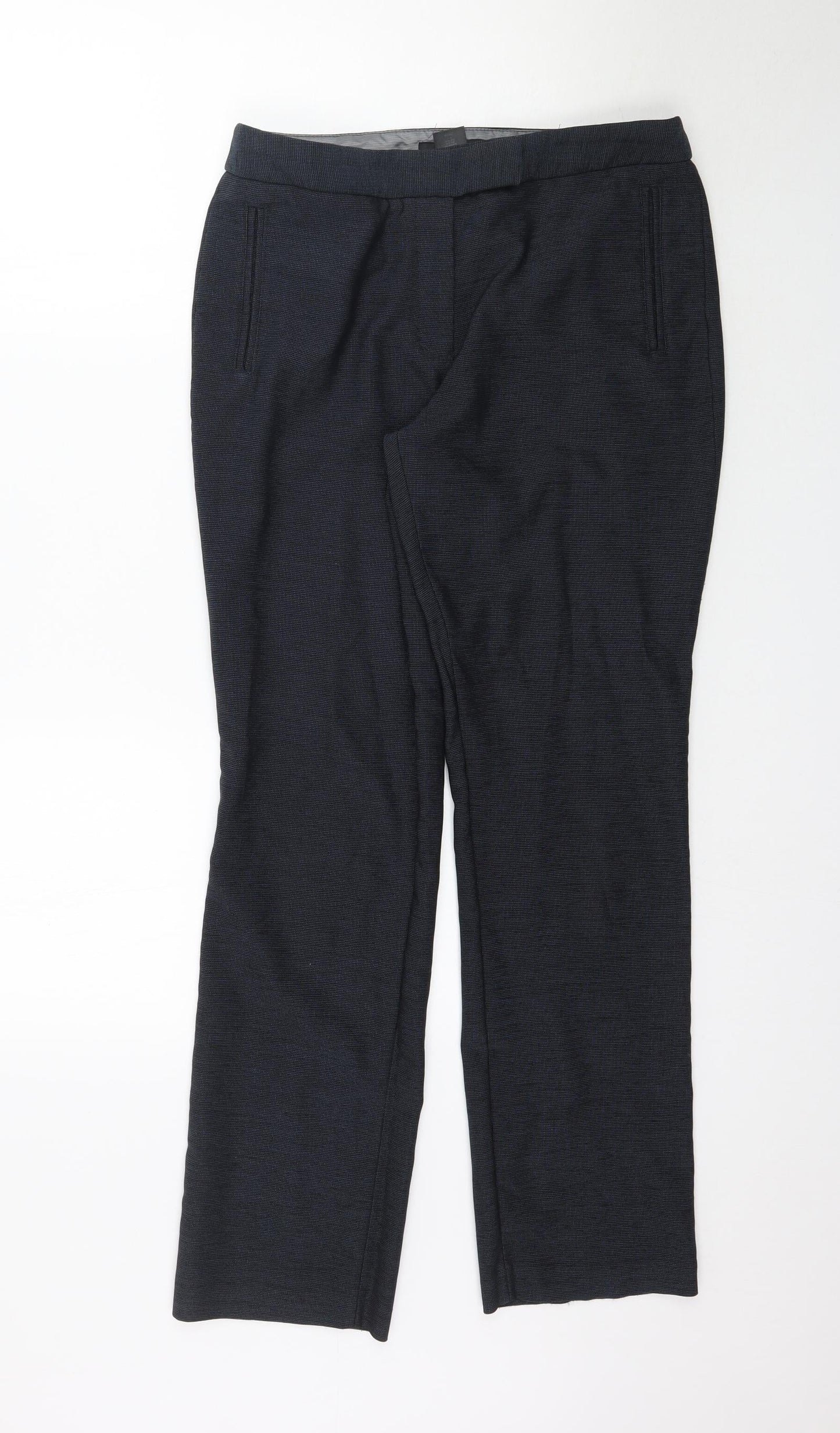 Womens UK Size 10 NEXT Regular Fit  Blue Trousers