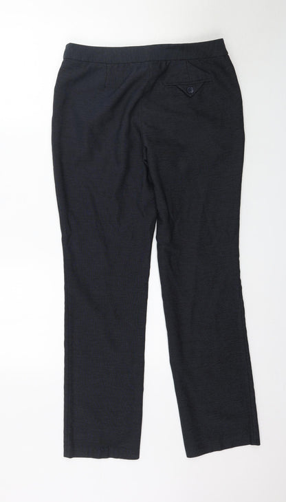 Womens UK Size 10 NEXT Regular Fit  Blue Trousers