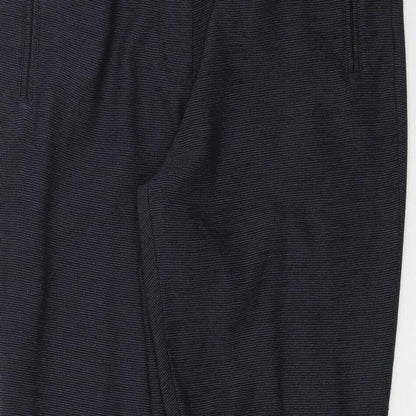 Womens UK Size 10 NEXT Regular Fit  Blue Trousers