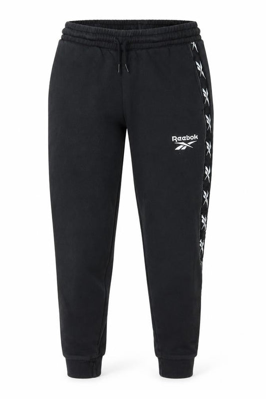 Womens UK Size S Reebok Regular Fit  Black Trousers