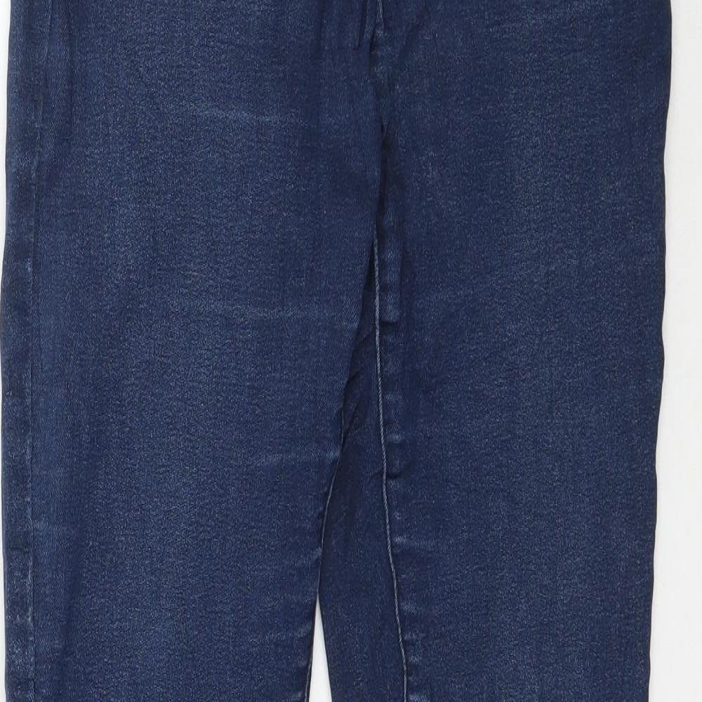 House Basic Womens Blue  Denim Skinny Jeans Size 6 L30 in