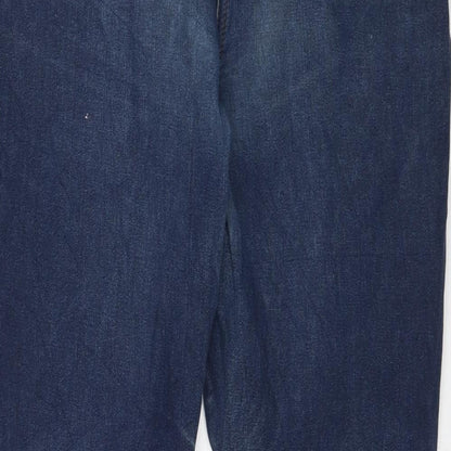 Camela Womens Blue  Denim Skinny Jeans Size 12 L27 in