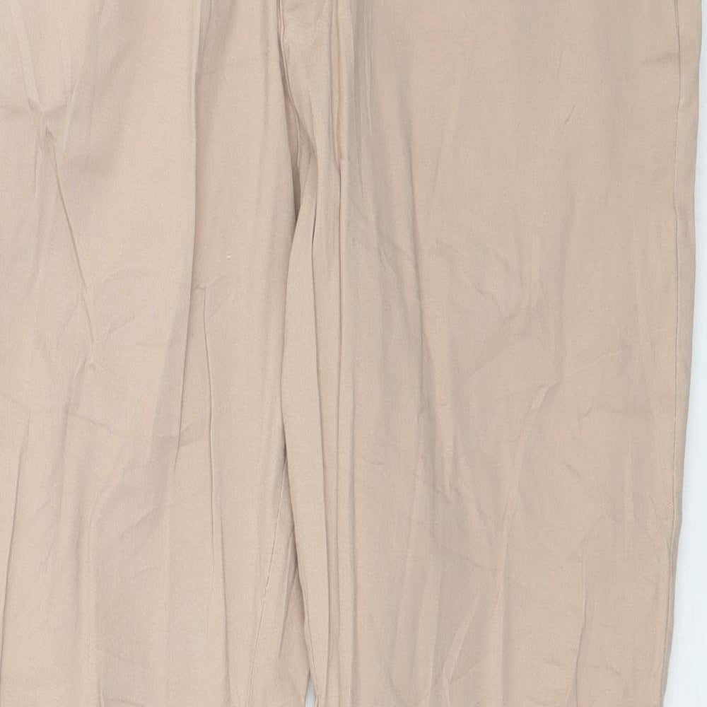 Rue Paris Womens Beige   Straight Jeans Size 8 L30 in