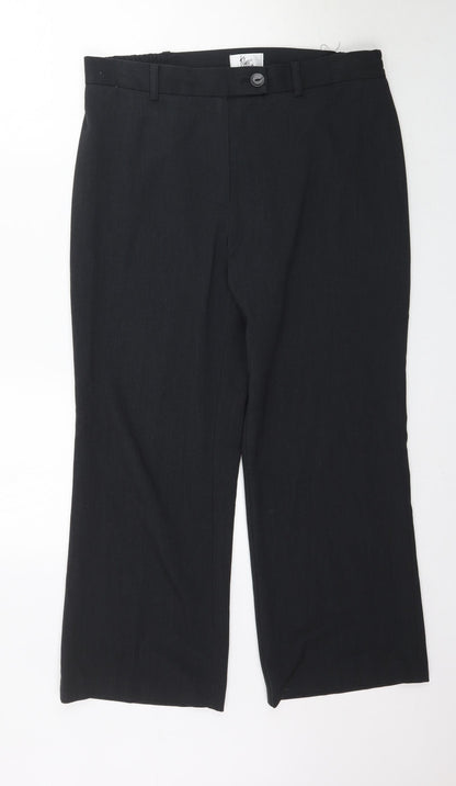 Womens UK Size 14 Klass Regular Fit  Grey Trousers